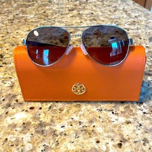 Tory Burch aviator sunglasses